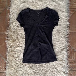 | ADD ON ONLY Grey Basic Vee Neck Tee |